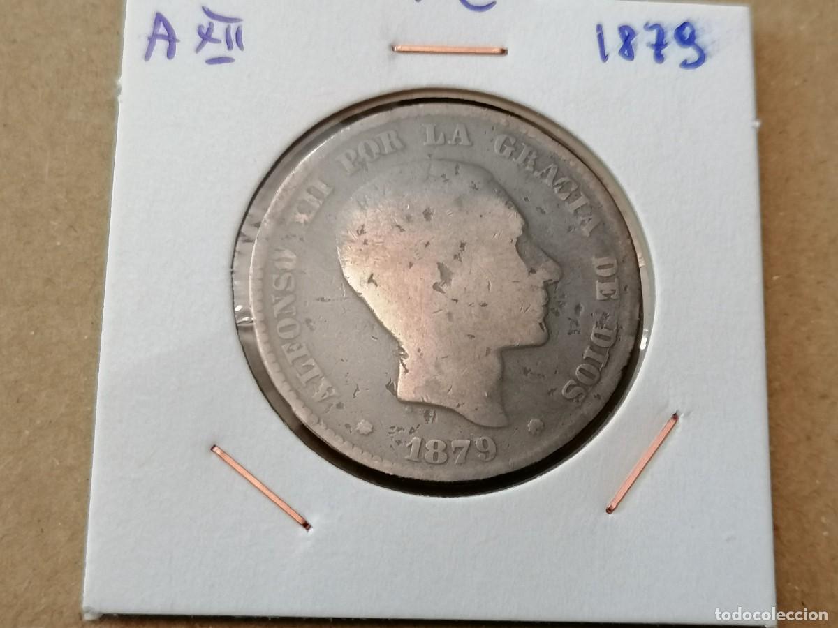 Monedas de Espa&ntilde;a: Moneda, 10 cent, Espa&ntilde;a, 1879, BC- - Foto 1