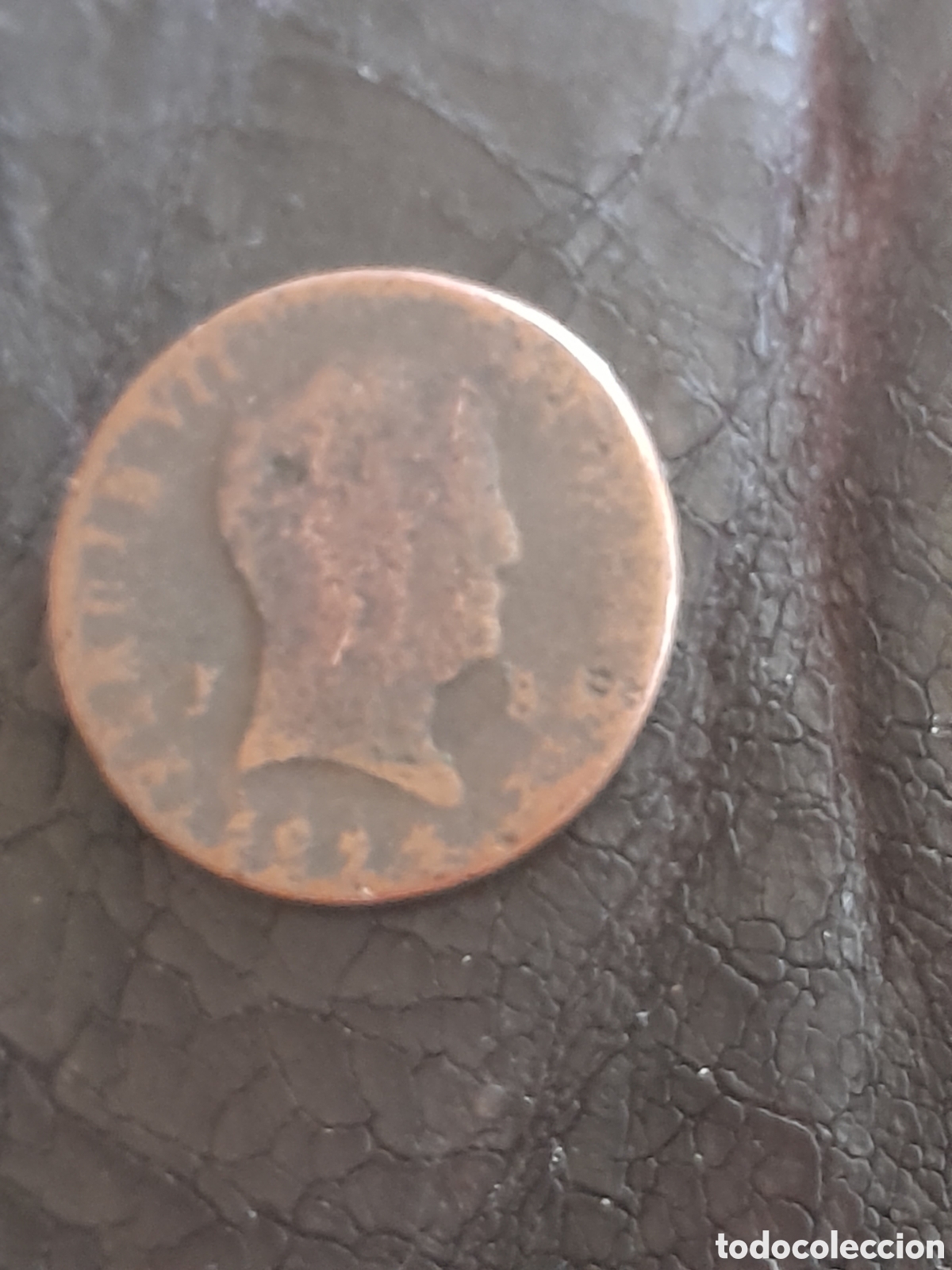 Monedas de Espa&ntilde;a: Moneda de 8 maravedies de 1824 de Espa&ntilde;a - Foto 1
