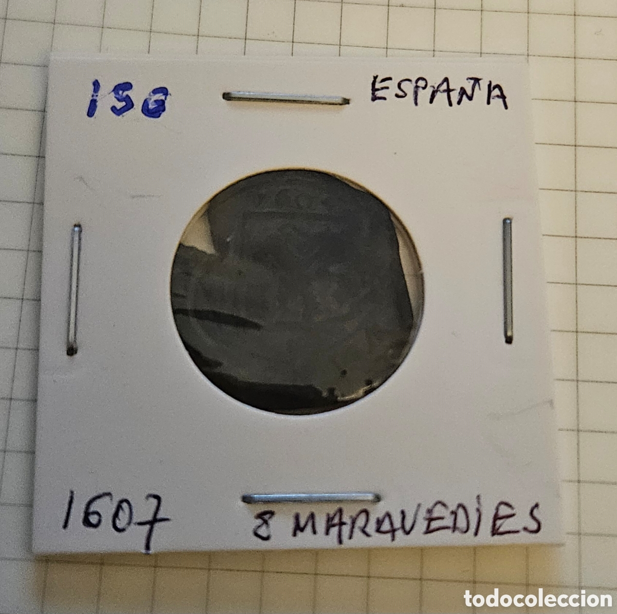 Monedas de Espa&ntilde;a: MONEDA DE ESPA&Ntilde;A 1607 &rdquo; 2 MARAVEDIS&rdquo; - Foto 1