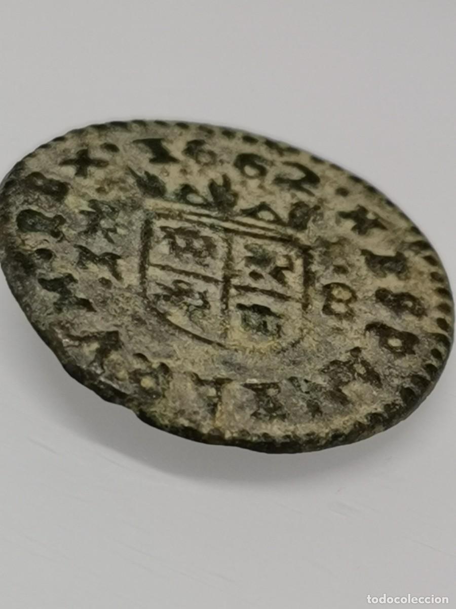 Monedas de Espa&ntilde;a: Felipe IV 8 Maraved&iacute;s 1662 TRUJILLO - Foto 6