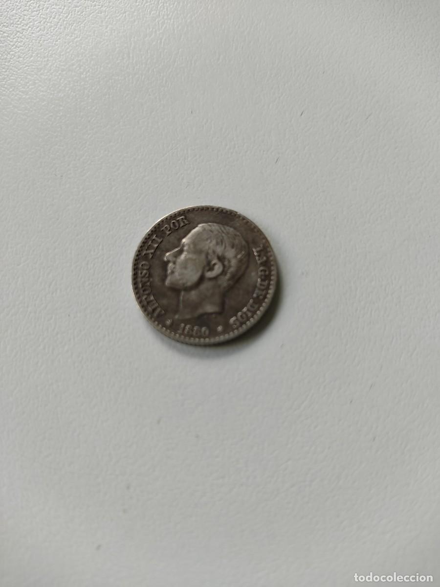 Monedas de Espa&ntilde;a: 50 C&Eacute;NTIMOS 1880 ALFONSO XII - Foto 1