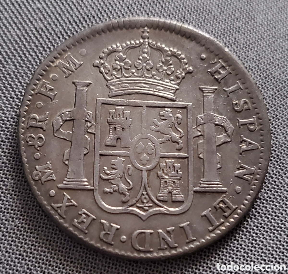 Monedas de Espa&ntilde;a: **CARLOS IV........8 REALES.......1796........EBC+++++ - Foto 2