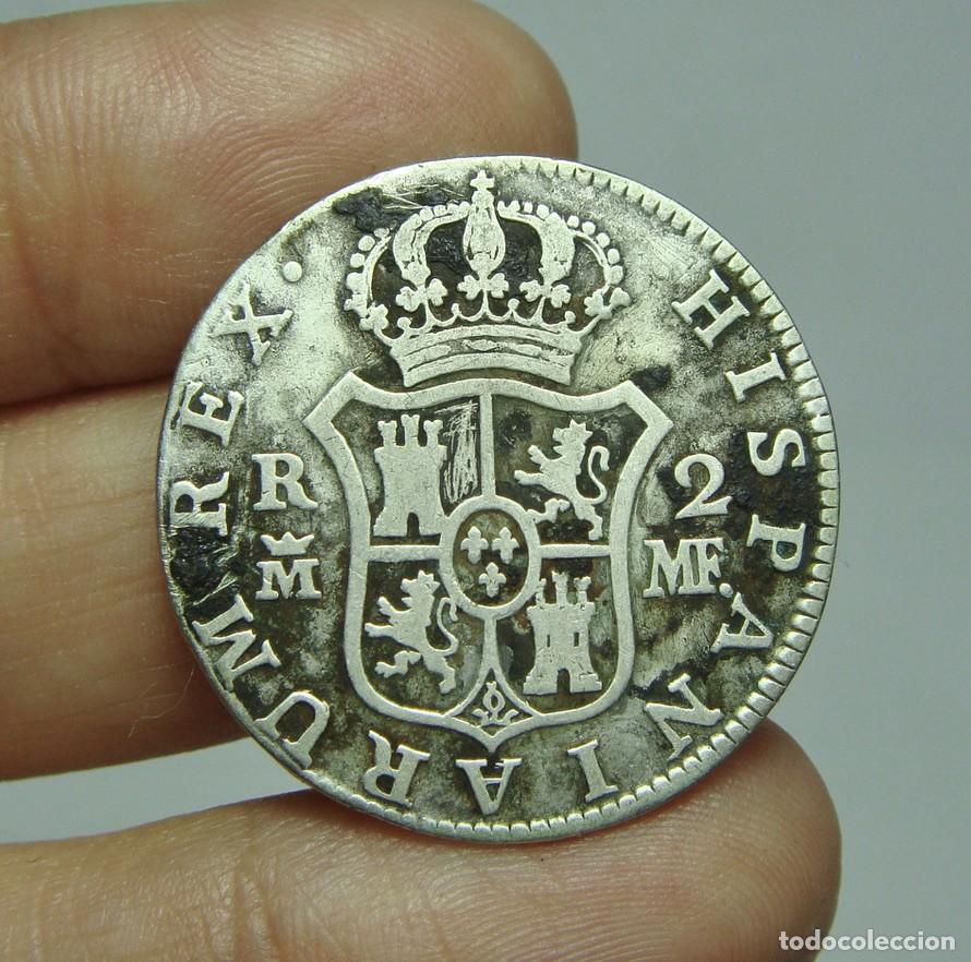 Monedas de Espa&ntilde;a: 2 Reales. Plata. Madrid - MF - 1793 - Foto 1