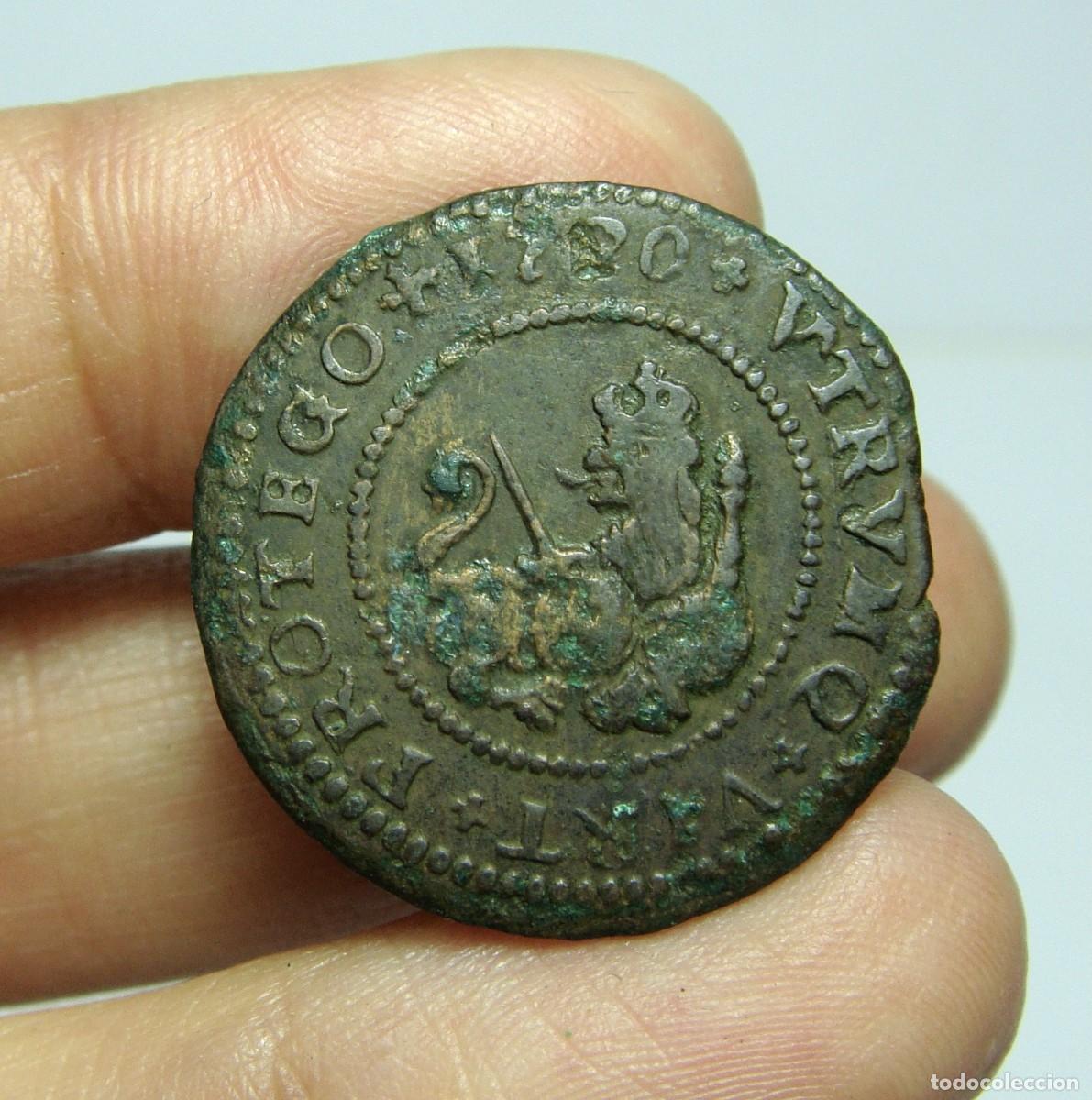 Monedas de Espa&ntilde;a: 2 Maraved&iacute;s. Felipe V. Barcelona. - Foto 1