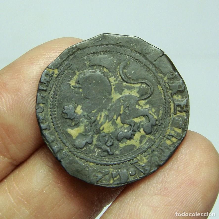 Monedas de Espa&ntilde;a: 2 Maraved&iacute;s. Reyes Cat&oacute;licos. Toledo. - Foto 2