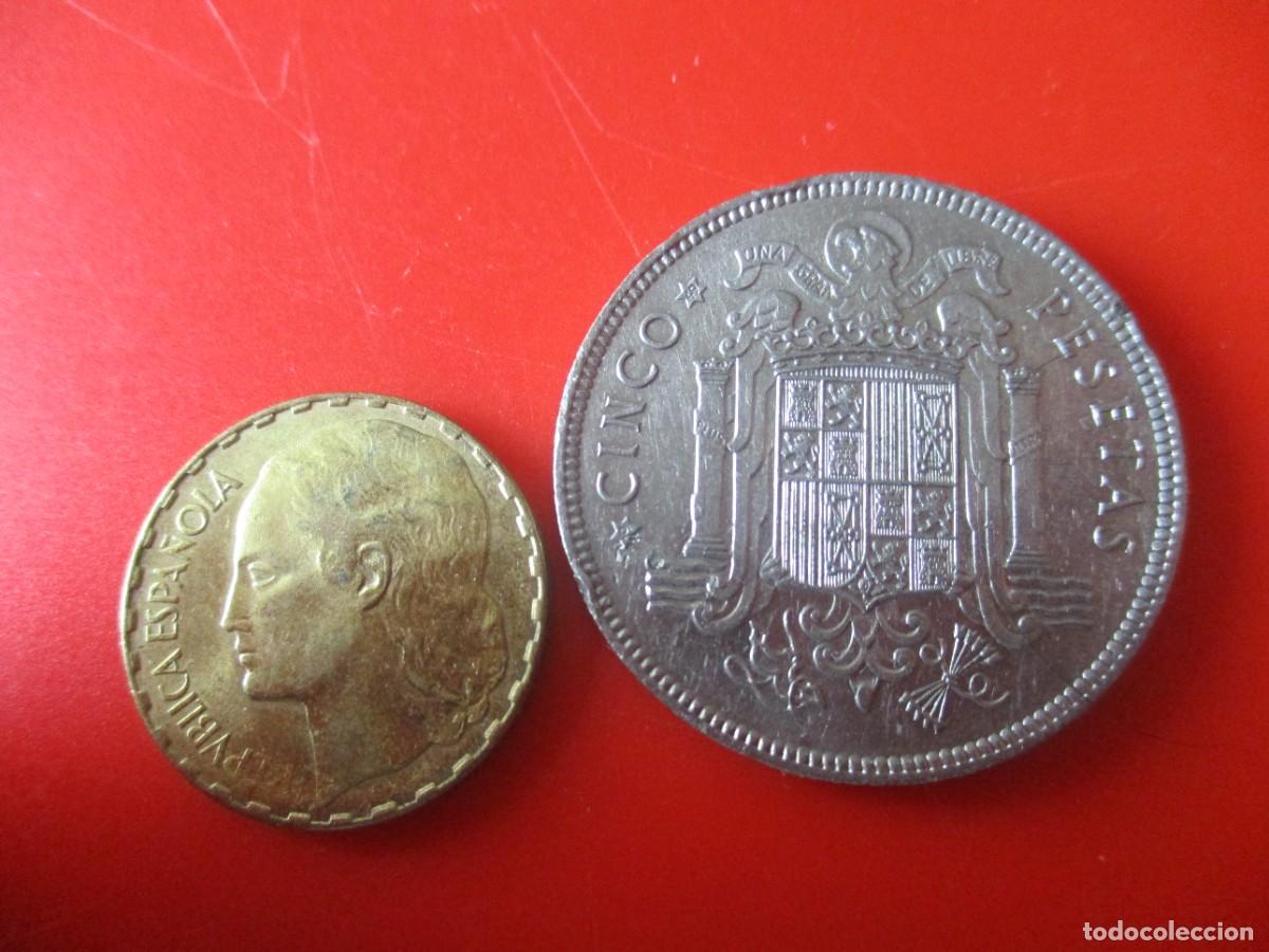 Monedas de Espa&ntilde;a: Lote 2 monedas antiguas espa&ntilde;olas - Foto 2