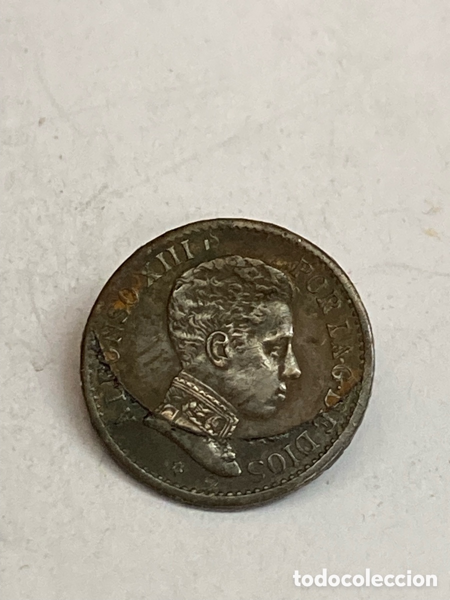Monedas de Espa&ntilde;a: Moneda de 1 C&eacute;ntimos 1906 L59 - Foto 1