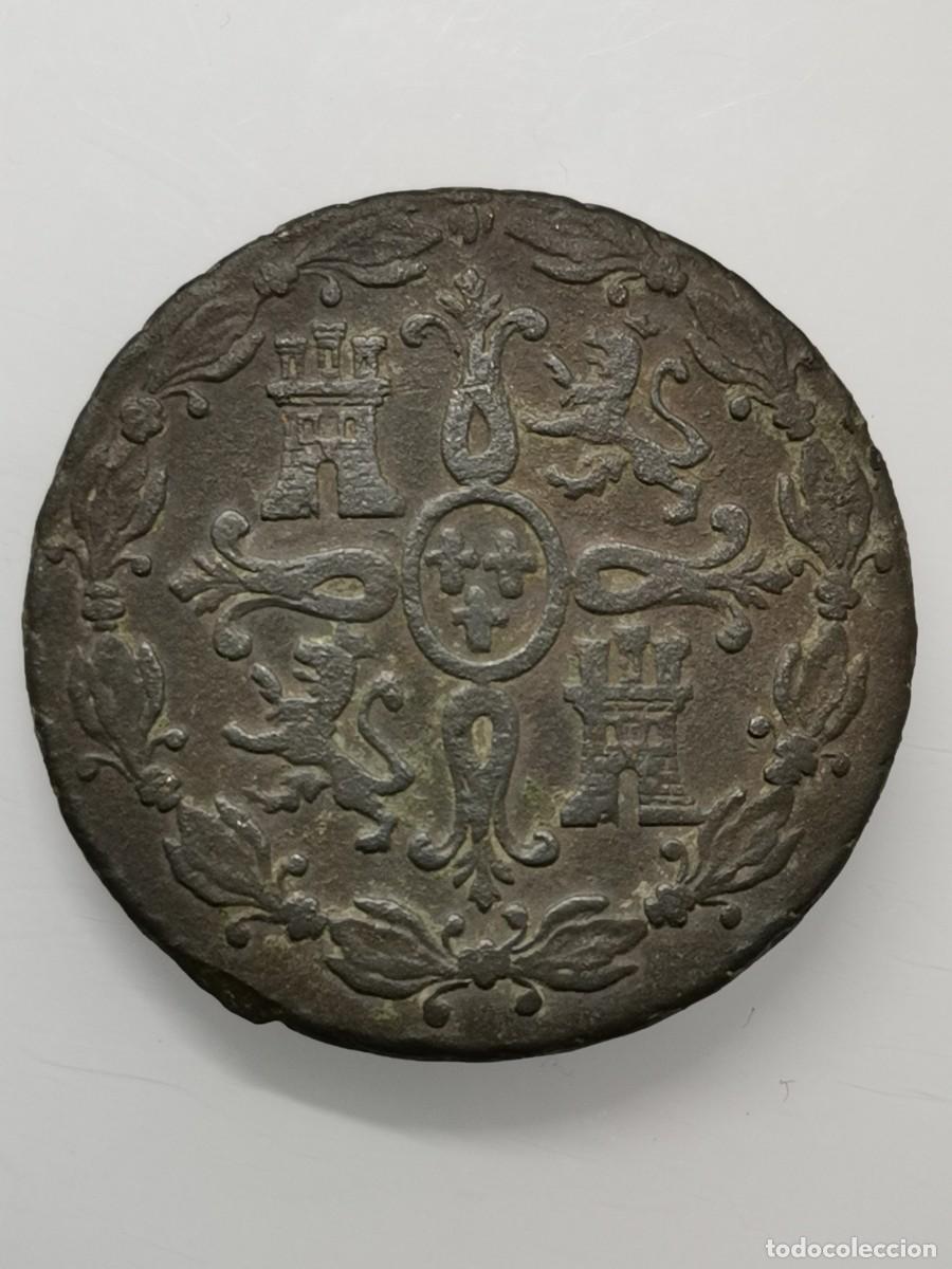 Monedas de Espa&ntilde;a: Fernando VII 8 Maraved&iacute;s 1830 Ceca de Segovia. - Foto 2