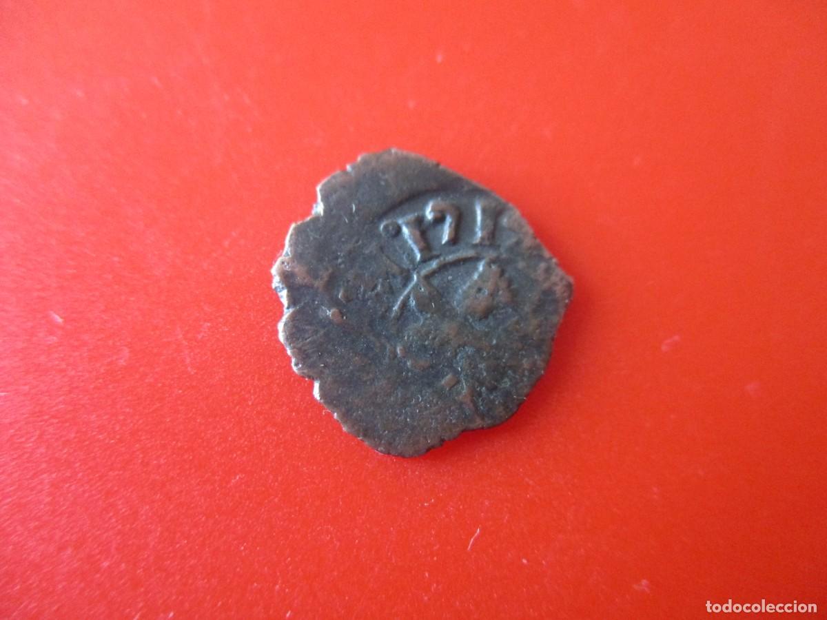 Monedas de Espa&ntilde;a: Felipe V. dinero 1712 Aragon. #mn - Foto 2