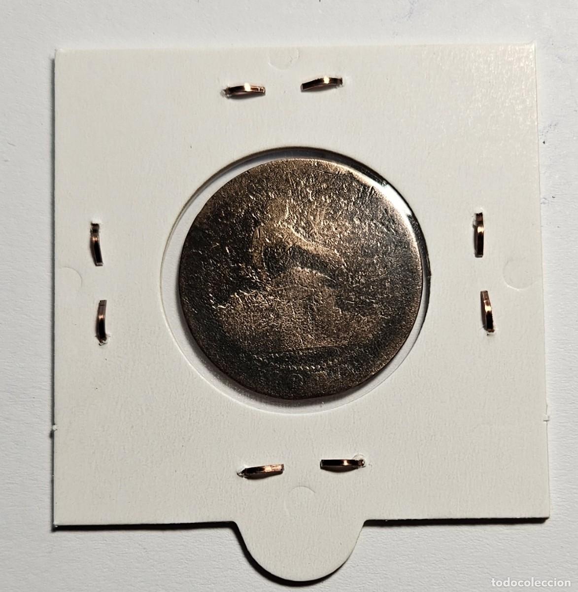 Monedas de Espa&ntilde;a: MONEDA DE ESPA&Ntilde;A 1870 &rdquo;5 CENTIMOS&rdquo; - Foto 2