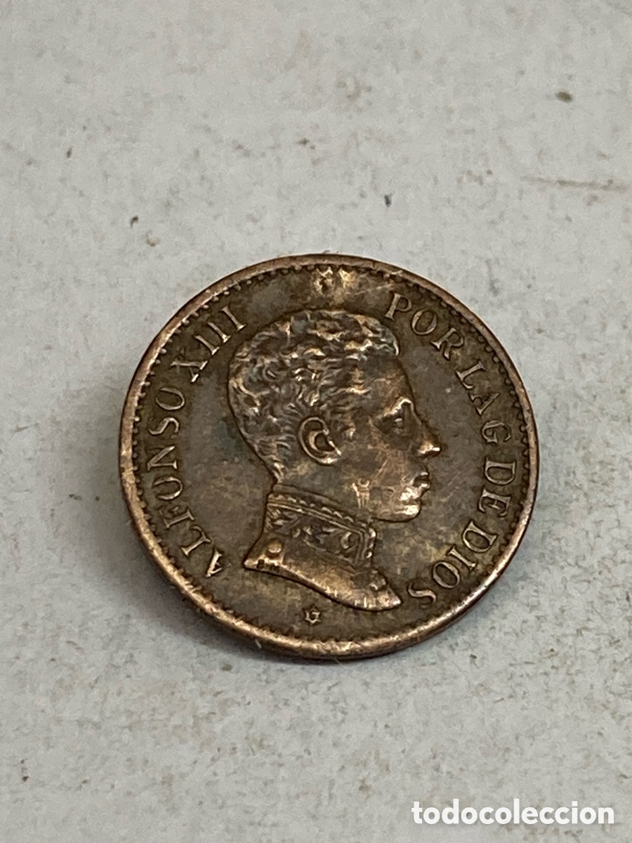 Monedas de Espa&ntilde;a: Moneda 1 c&eacute;ntimo 1906 X36 - Foto 2