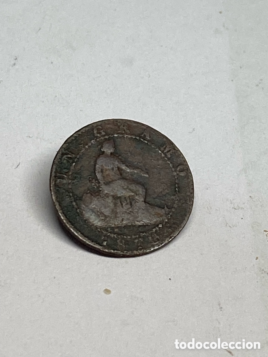 Monedas de Espa&ntilde;a: Moneda un c&eacute;ntimo 1870 J54 - Foto 1