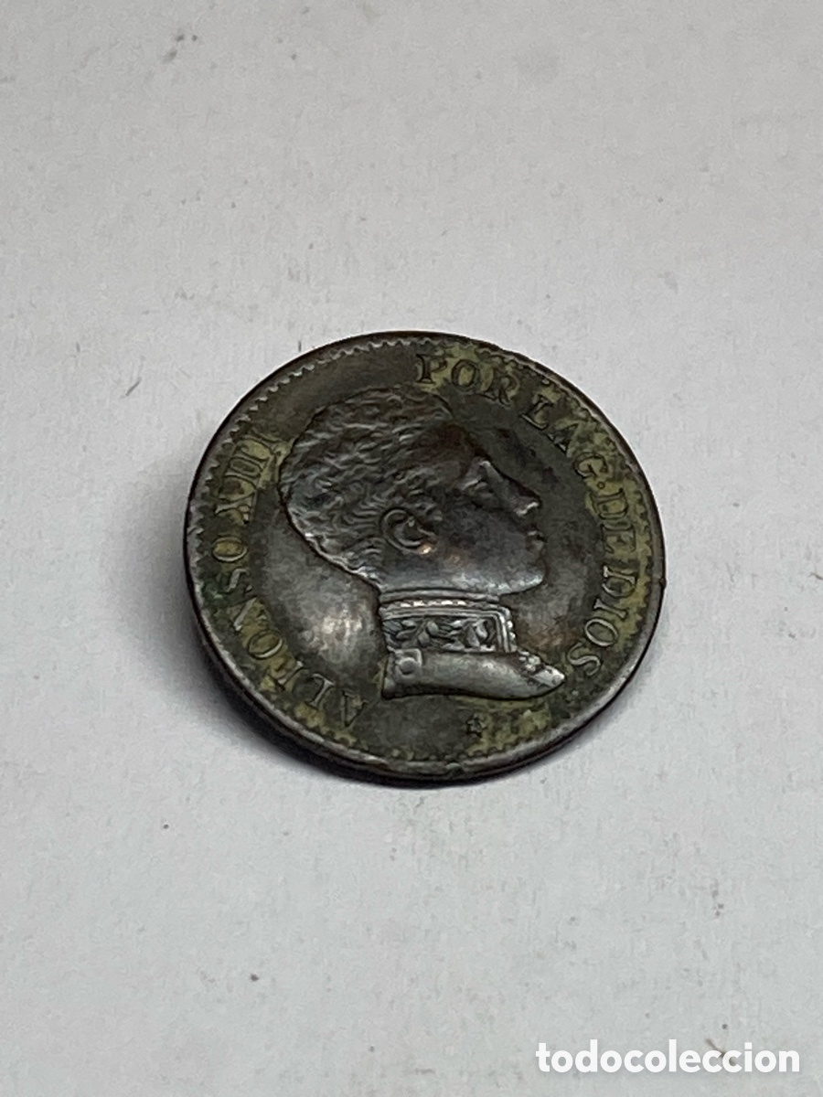 Monedas de Espa&ntilde;a: Moneda 1 c&eacute;ntimo 1906 L62 - Foto 2