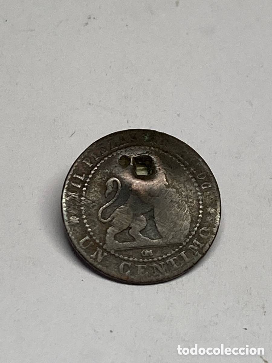 Monedas de Espa&ntilde;a: Moneda 1centimos 1870 L62 - Foto 1