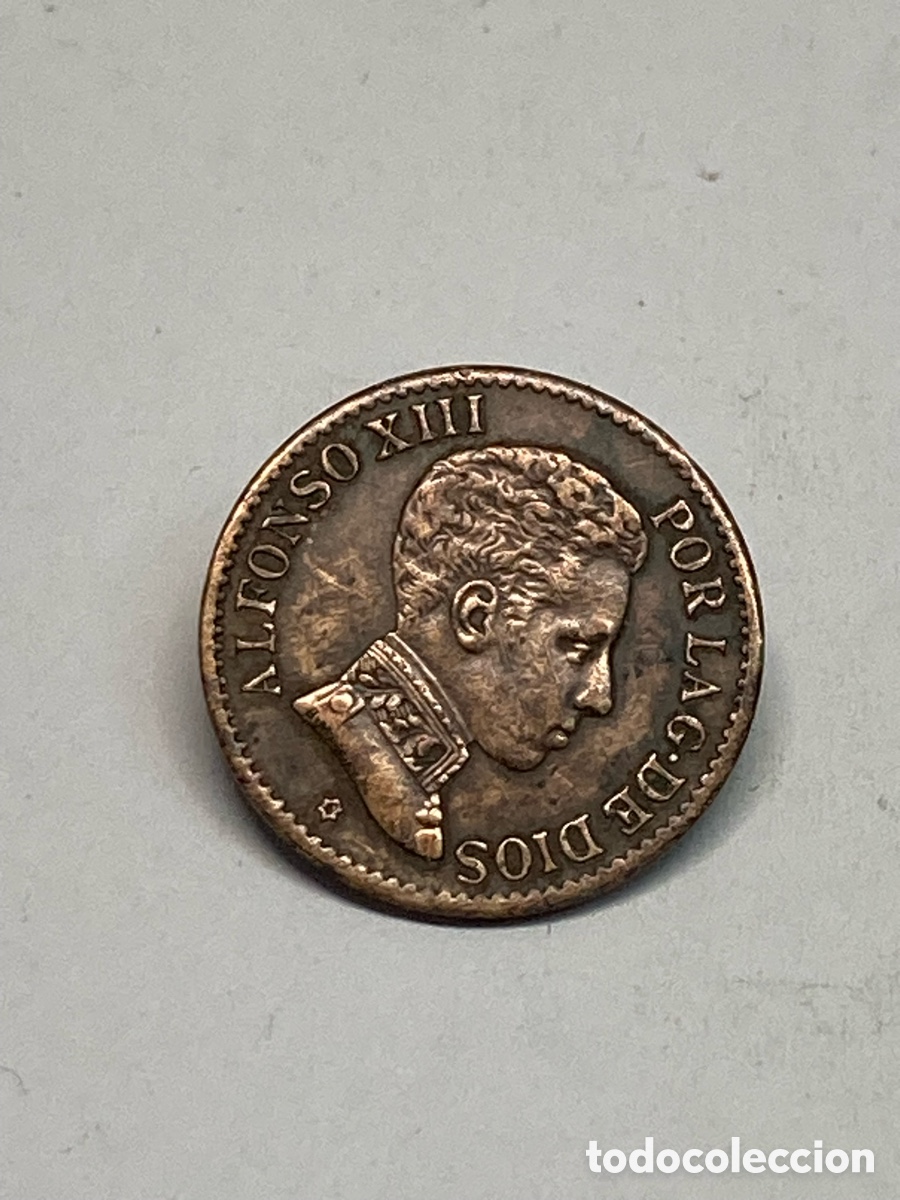 Monedas de Espa&ntilde;a: Moneda 1 c&eacute;ntimo 1906 L63 - Foto 2