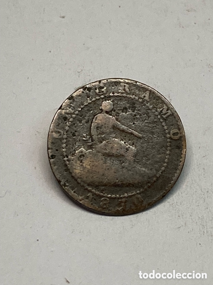 Monedas de Espa&ntilde;a: Moneda un c&eacute;ntimo 1870 L63 - Foto 1