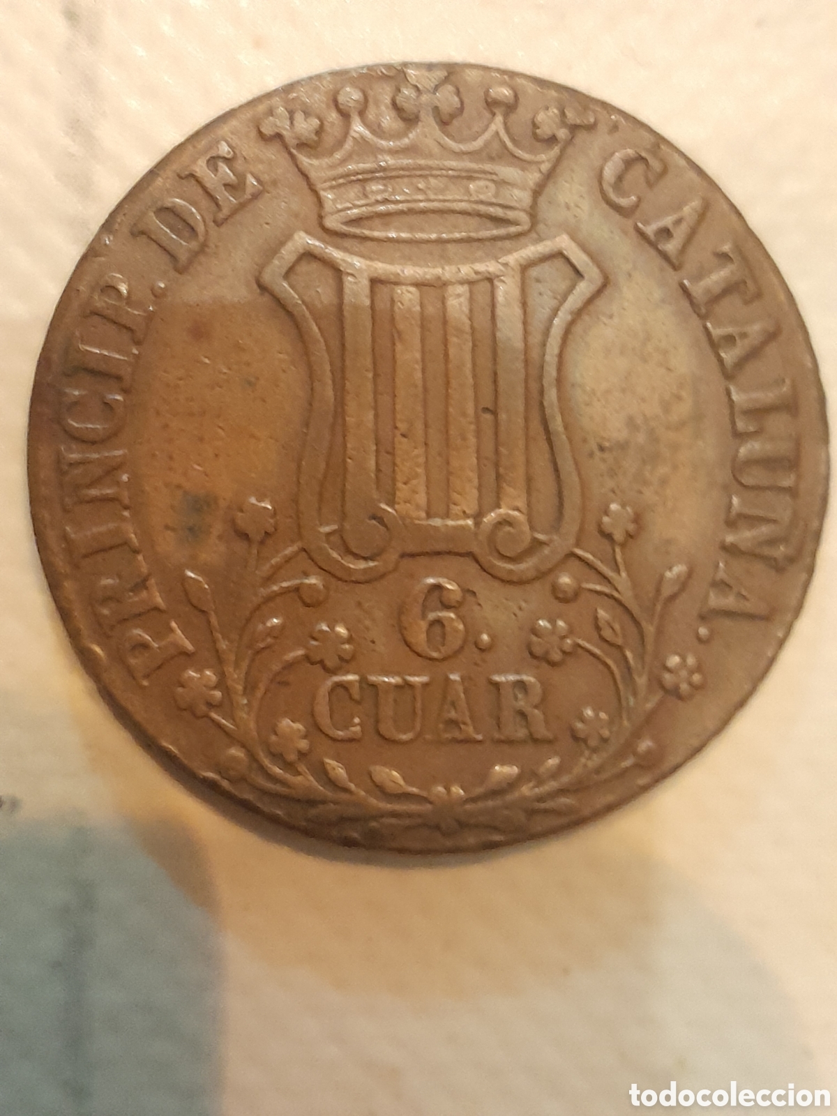 Monedas de Espa&ntilde;a: 6 quartos isabel segunda - Foto 1