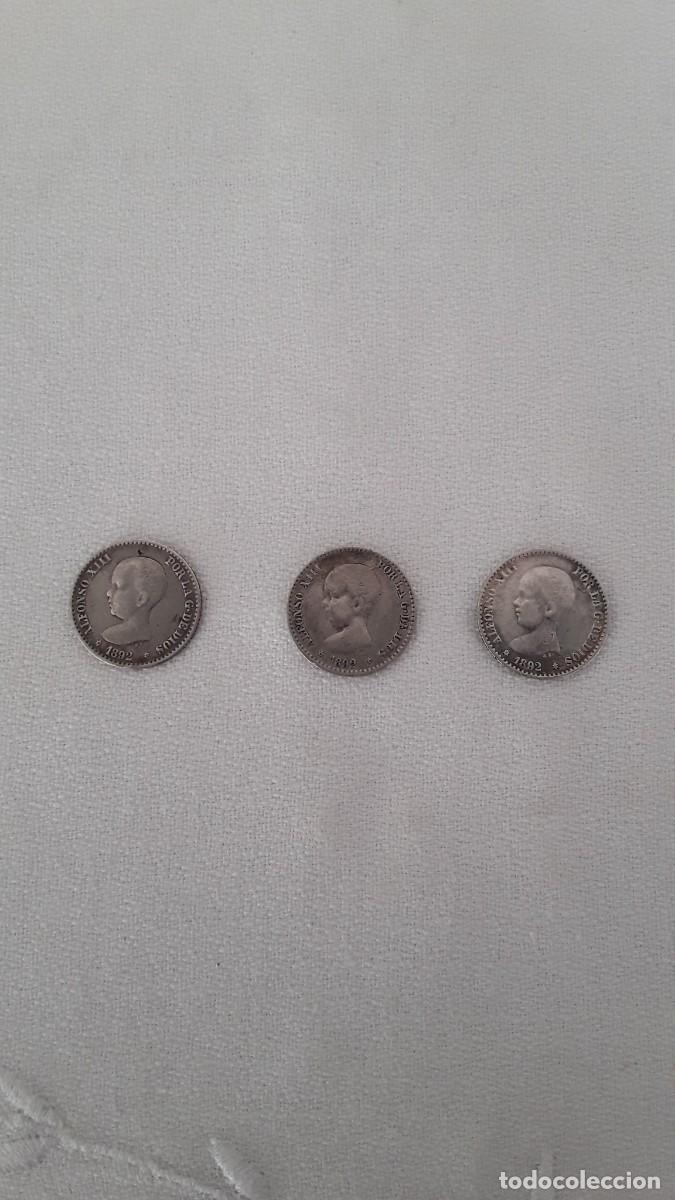 Monedas de Espa&ntilde;a: MONEDAS DE PLATA 50 CTS ALFONSO XIII - Foto 1