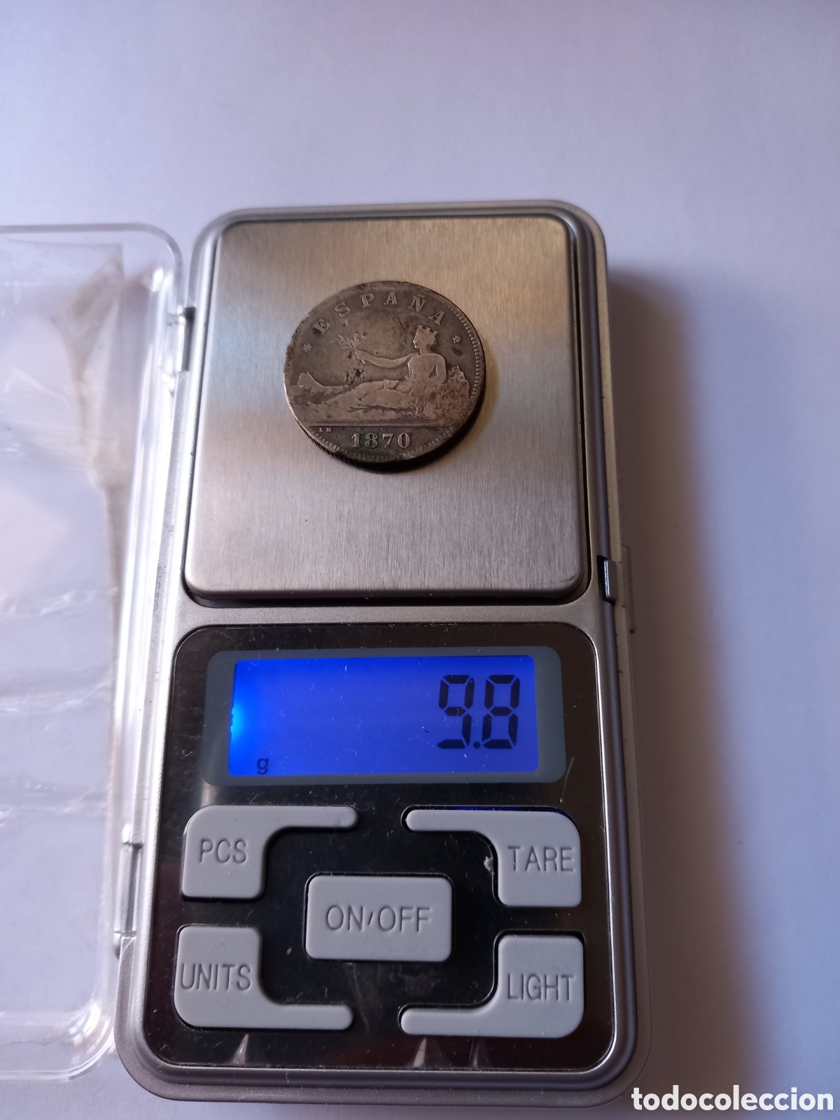 Monedas de Espa&ntilde;a: ESPA&Ntilde;A 2 PESETAS 1870 - Foto 3