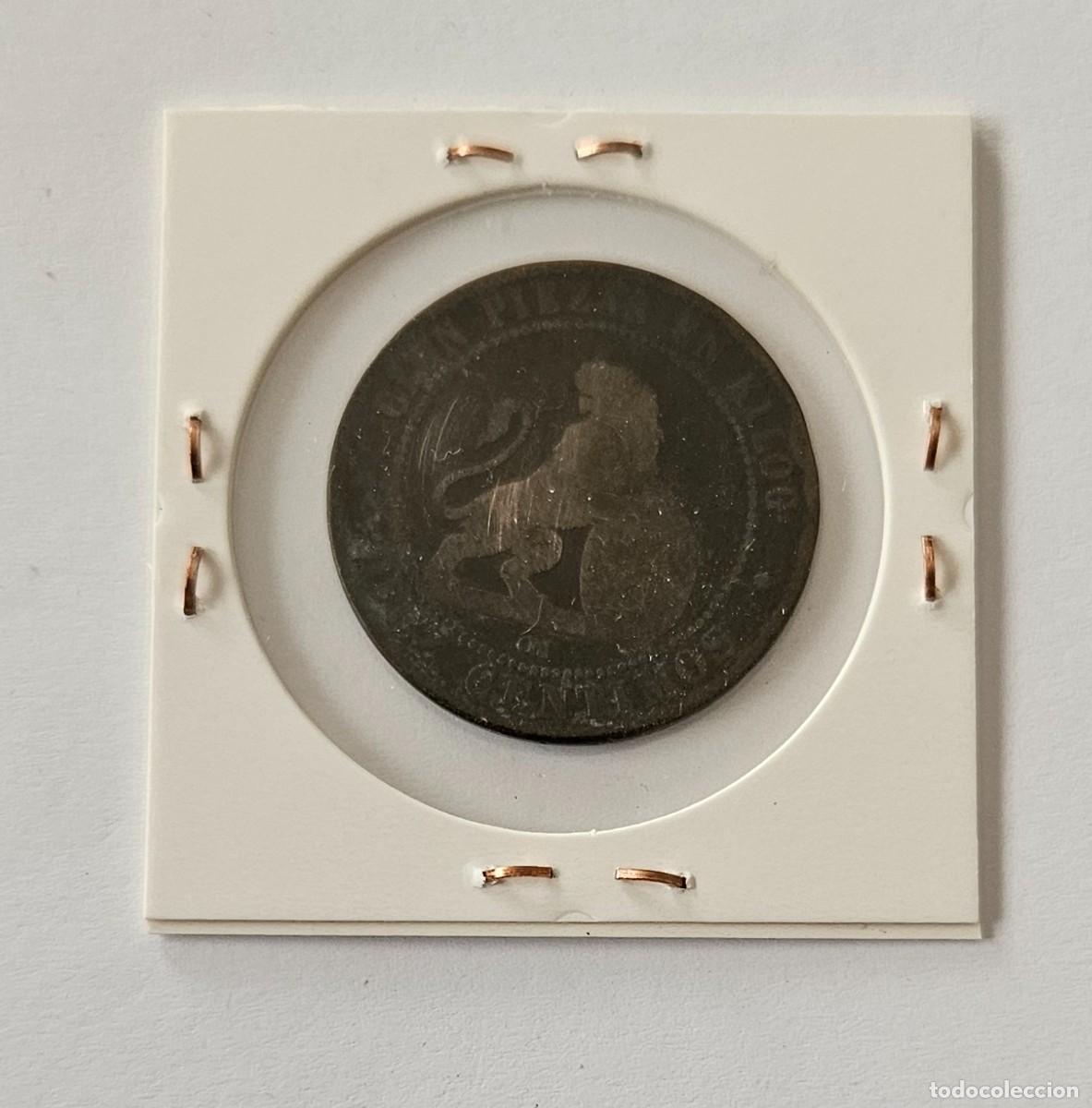 Monedas de Espa&ntilde;a: MONEDA DE ESPA&Ntilde;A 1870 &rdquo;10 CENTIMOS&rdquo; - Foto 2