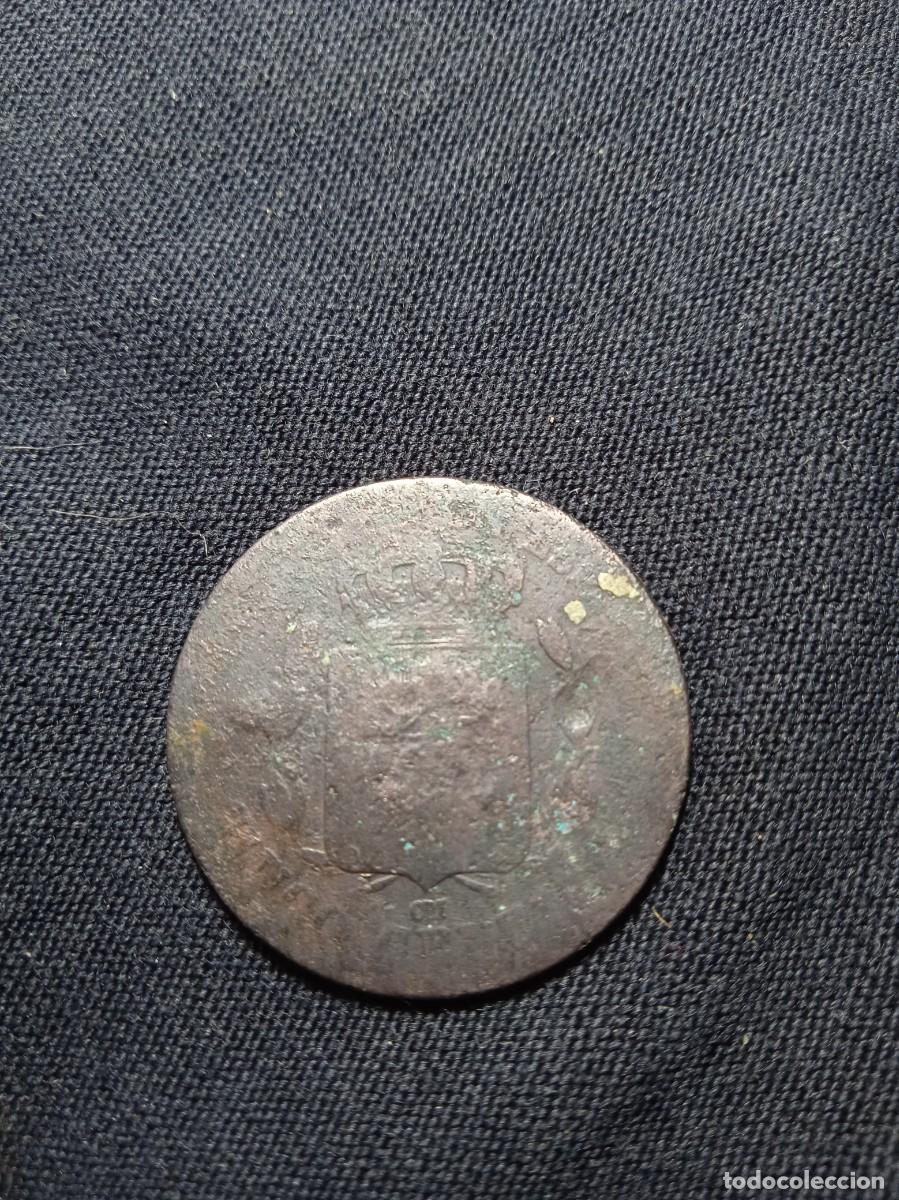 Monedas de Espa&ntilde;a: Antigua moneda resellada. - Foto 2
