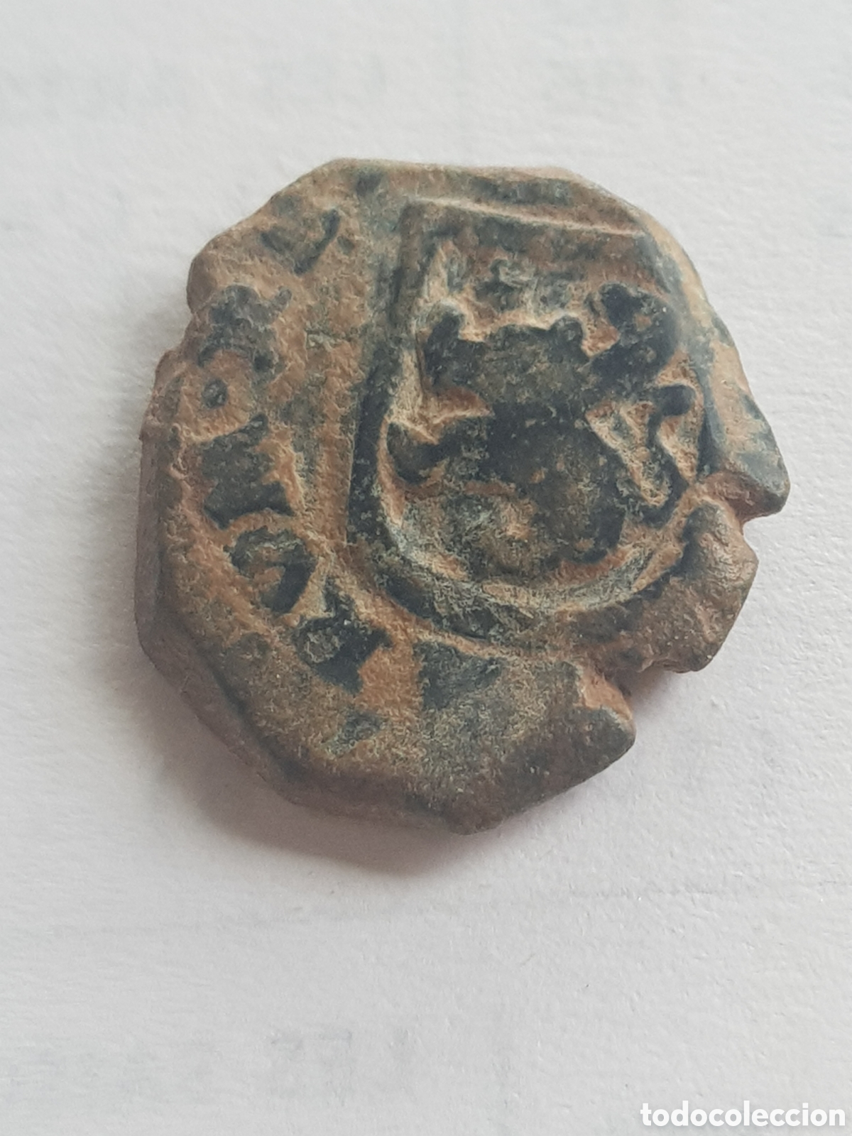 Monedas de Espa&ntilde;a: 2 Maravedis Burgos Carlos II - Foto 4