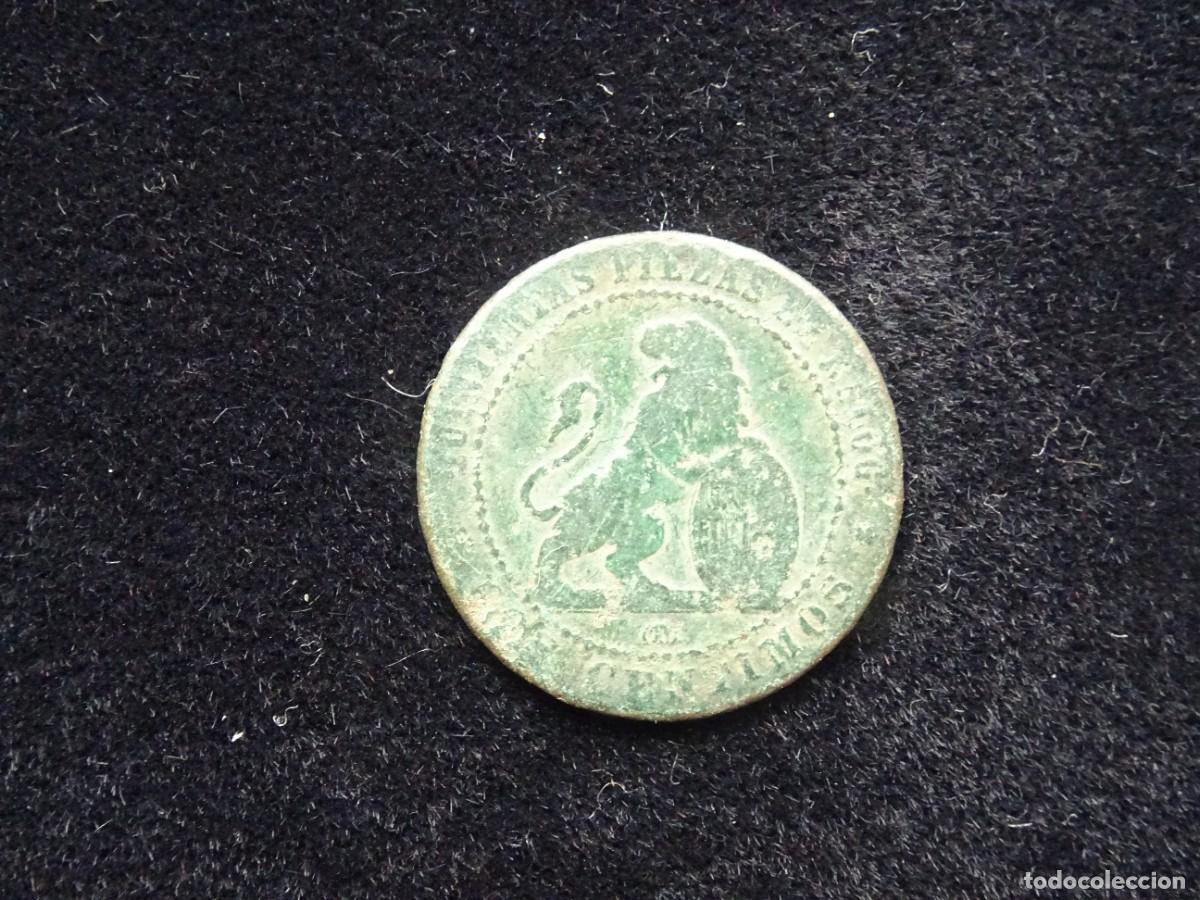 Monedas de Espa&ntilde;a: ESPA&Ntilde;A 5 CENTIMOS 1870 - Foto 1