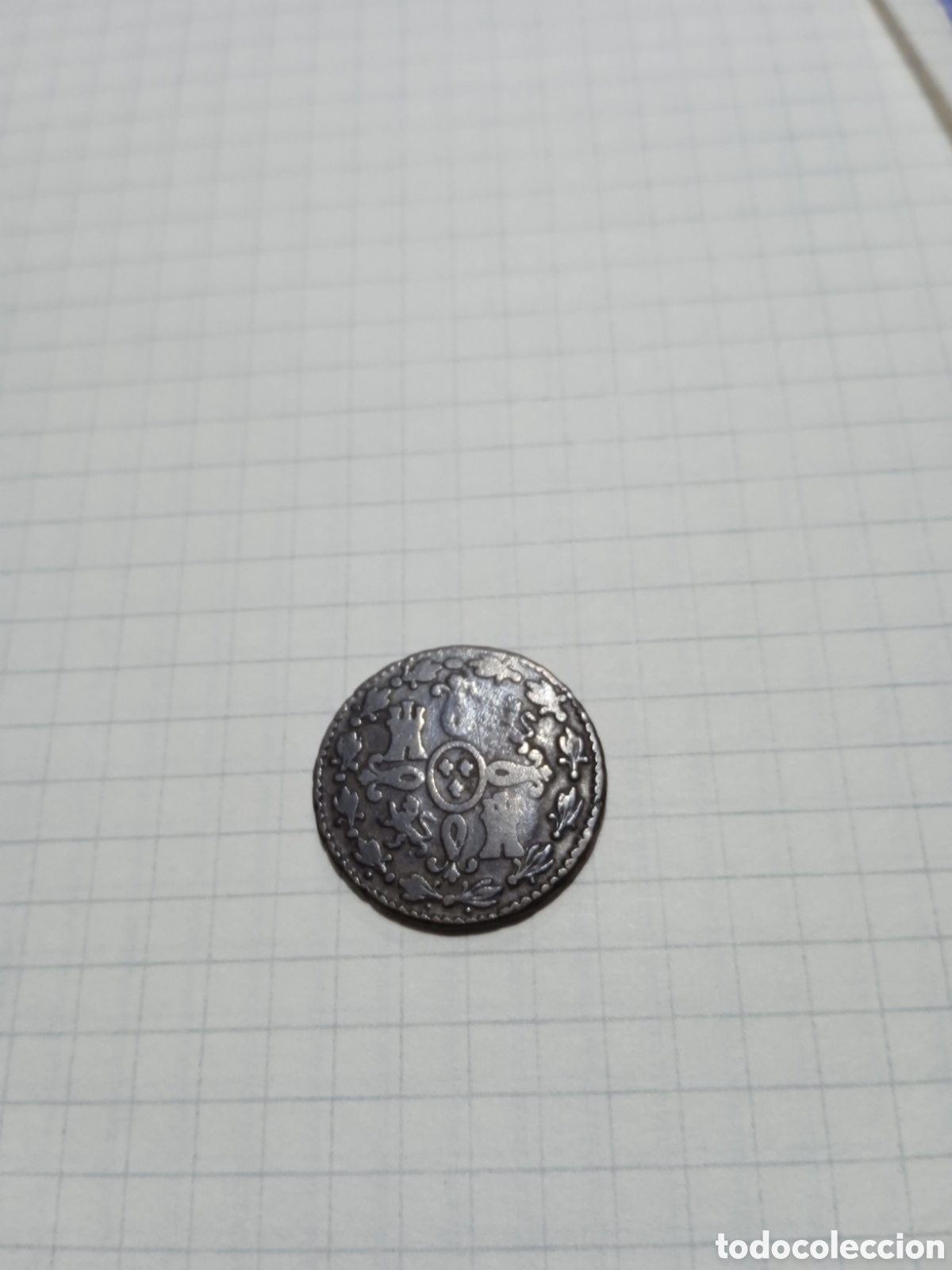 Monedas de Espa&ntilde;a: Monedas de 2 maraved&iacute;s Fernando VII - Foto 2