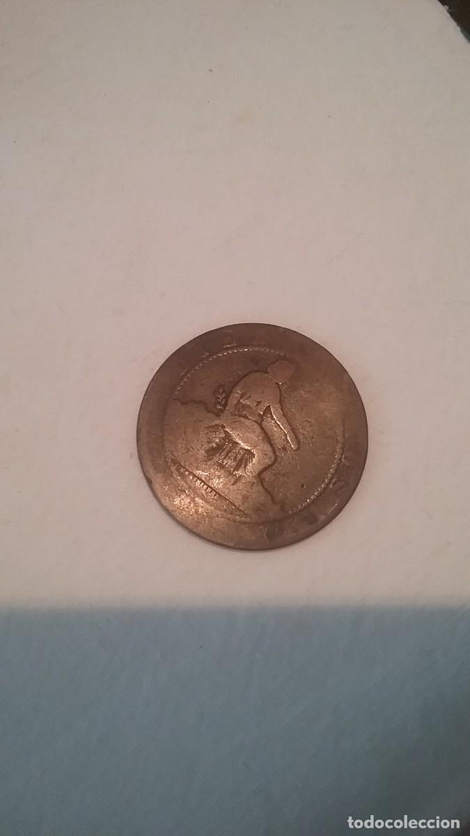 Monedas de Espa&ntilde;a: Moneda 10 c&eacute;ntimos Espa&ntilde;a A&ntilde;o 1870? (807-3) - Foto 2