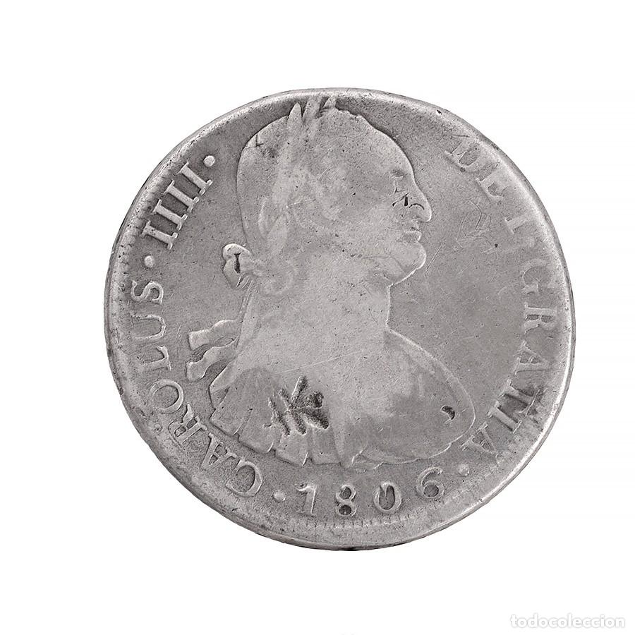 Monedas de Espa&ntilde;a: Moneda de 8 reales de Carlos IV - Foto 1
