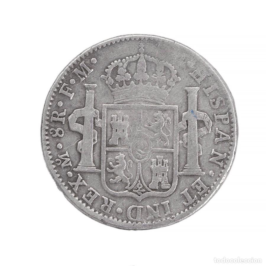 Monedas de Espa&ntilde;a: Moneda de 8 reales de Carlos IV, ceca de M&eacute;xico, 1800 - Foto 1