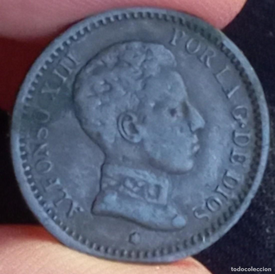 Monedas de Espa&ntilde;a: 2 c&eacute;ntimos 1904 Alfonso XIII (MBC) - Foto 1