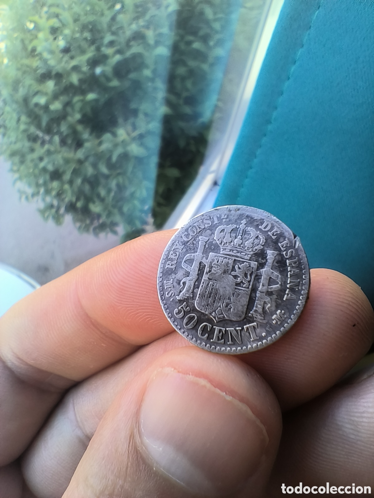 Monedas de Espa&ntilde;a: 50 centimos Alfonso XII - Foto 2