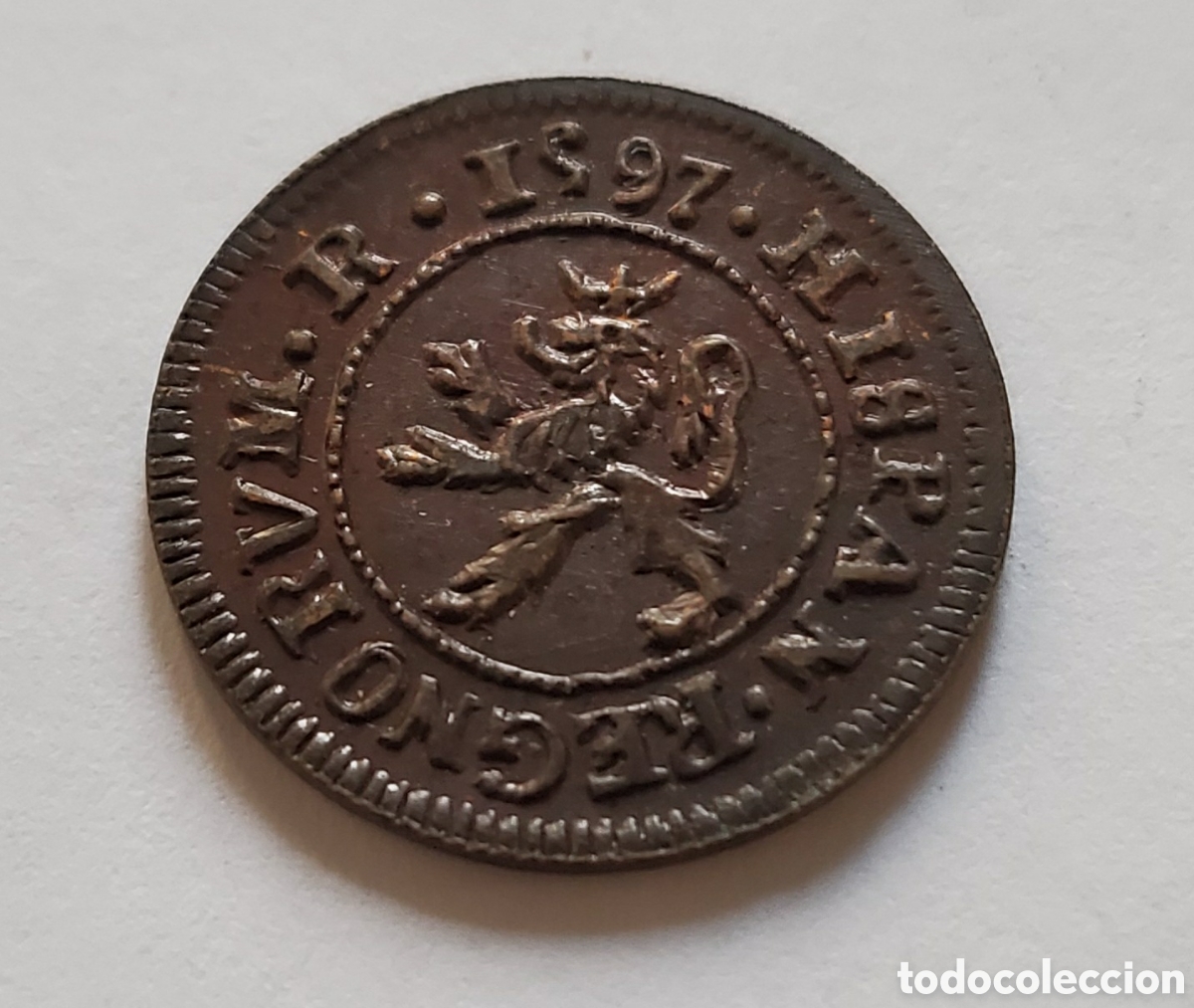 Monedas de Espa&ntilde;a: Felipe ll 2 maraved&iacute;s 1597 ebc - Foto 1