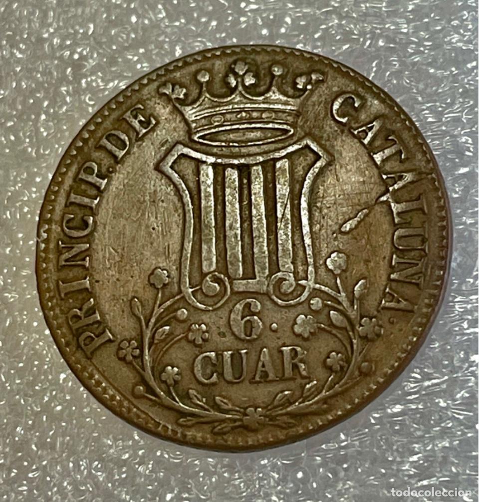 Monedas de España: 6 CUAR 1837 DE ISABEL II