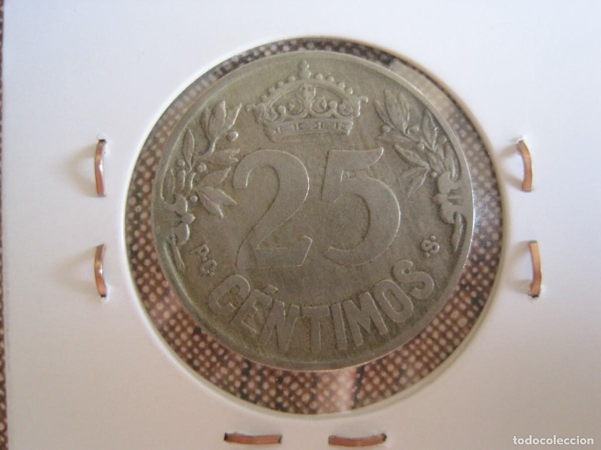 Monedas de Espa&ntilde;a: 25 C&Eacute;NTIMOS DE 1925 ALFONSO XIII - Foto 2