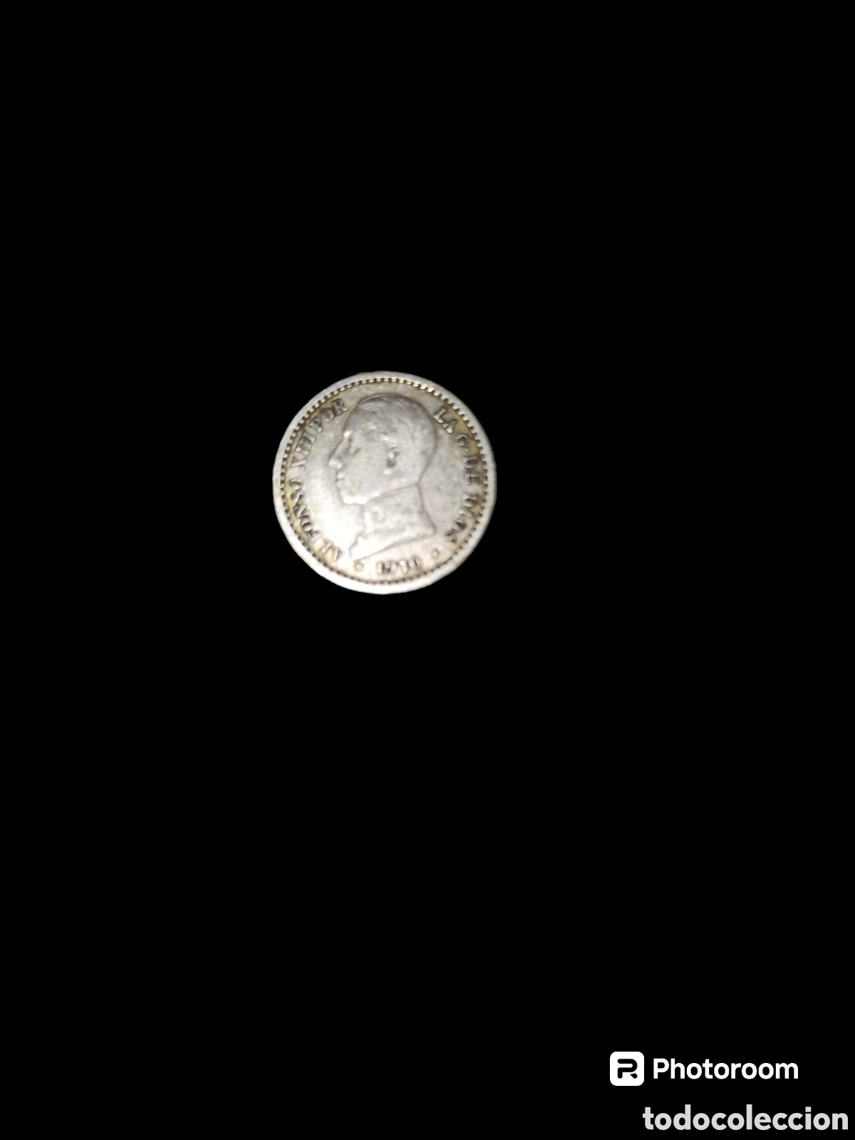 Monedas de Espa&ntilde;a: Moneda 50 c&eacute;ntimos 1910 de plata - Foto 1