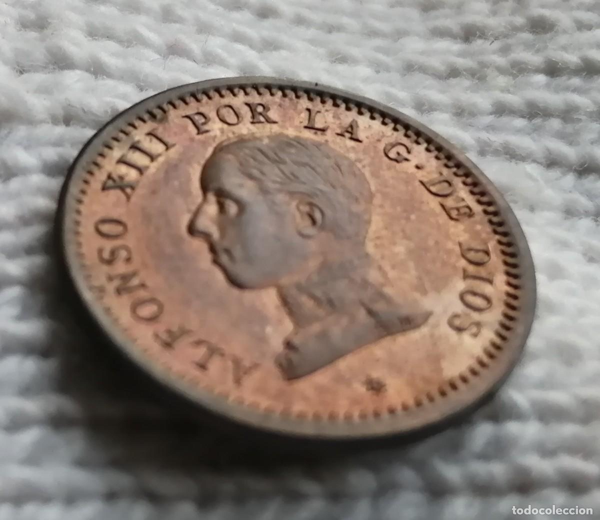 Monedas de Espa&ntilde;a: ALFONSO XIII. 2 C&Eacute;NTIMOS 1911 *11. SC - Foto 7