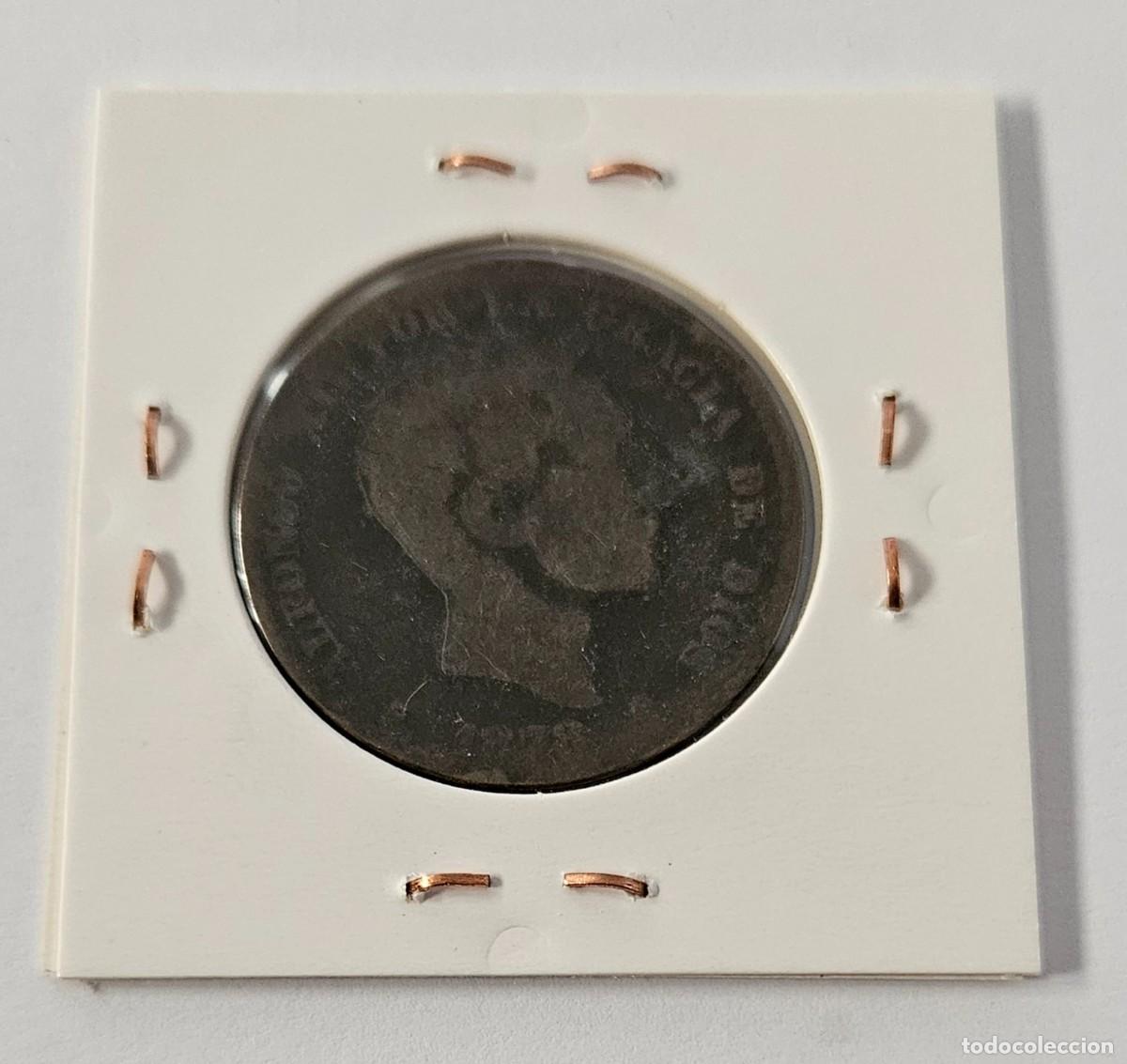 Monedas de Espa&ntilde;a: MONEDA DE ESPA&Ntilde;A 1879 &rdquo;10 CENTIMOS&rdquo; - Foto 2