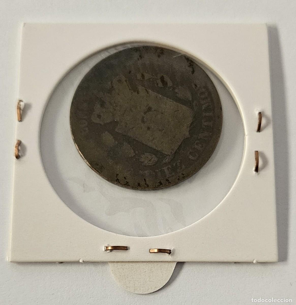 Monedas de Espa&ntilde;a: MONEDA DE ESPA&Ntilde;A 1879 &rdquo;10 CENTIMOS&rdquo; - Foto 2