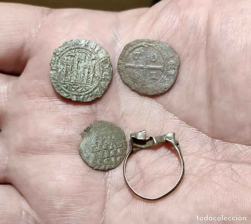 Monedas de Espa&ntilde;a: BONITO LOTE VARIADO CON ANILLO DE PLATA - Foto 1