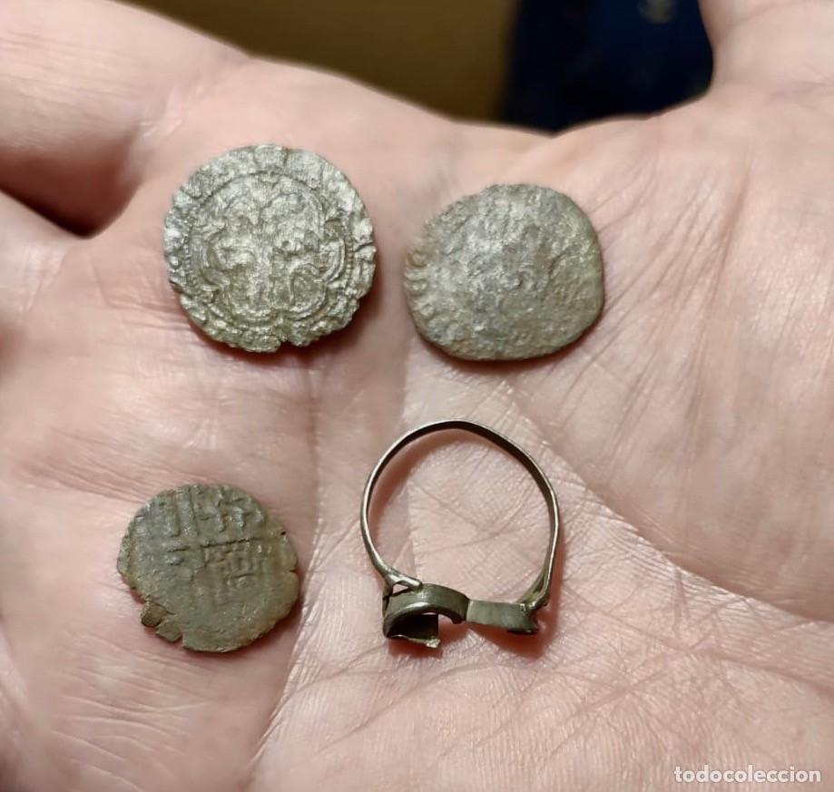 Monedas de Espa&ntilde;a: BONITO LOTE VARIADO CON ANILLO DE PLATA - Foto 2