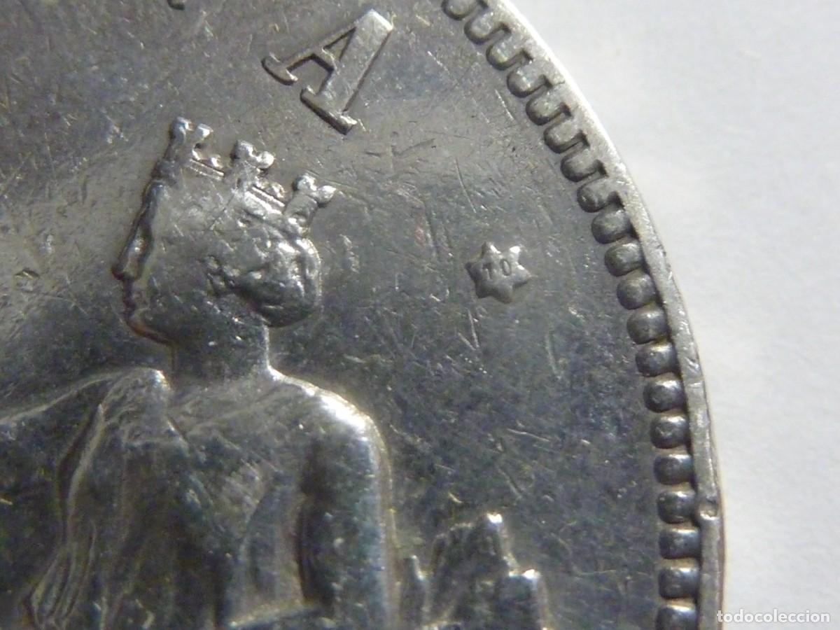 Monedas de Espa&ntilde;a: GOBIERNO PROVISIONAL 1870*70 B/C - Foto 3