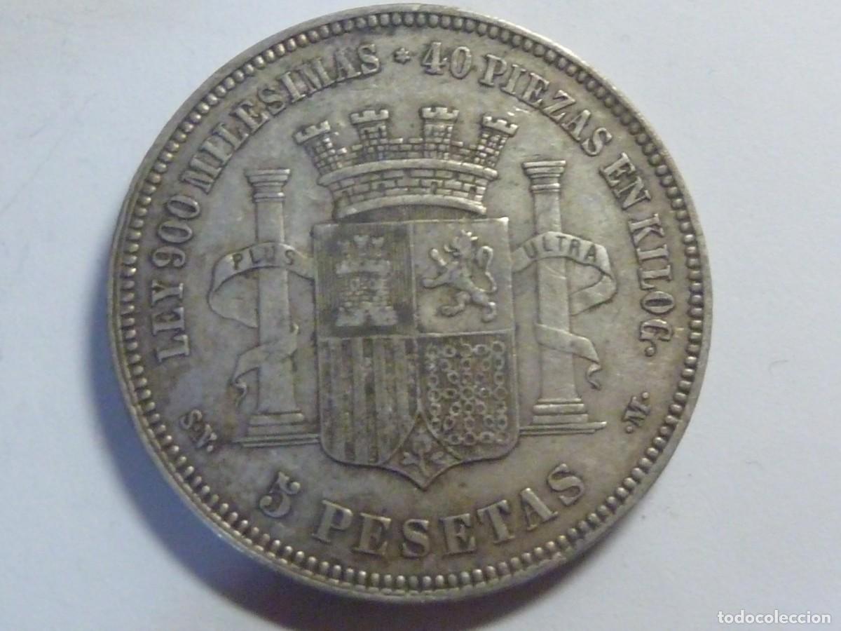Monedas de Espa&ntilde;a: GOBIERNO PROVISIONAL 1870*70 EBC+ - Foto 2