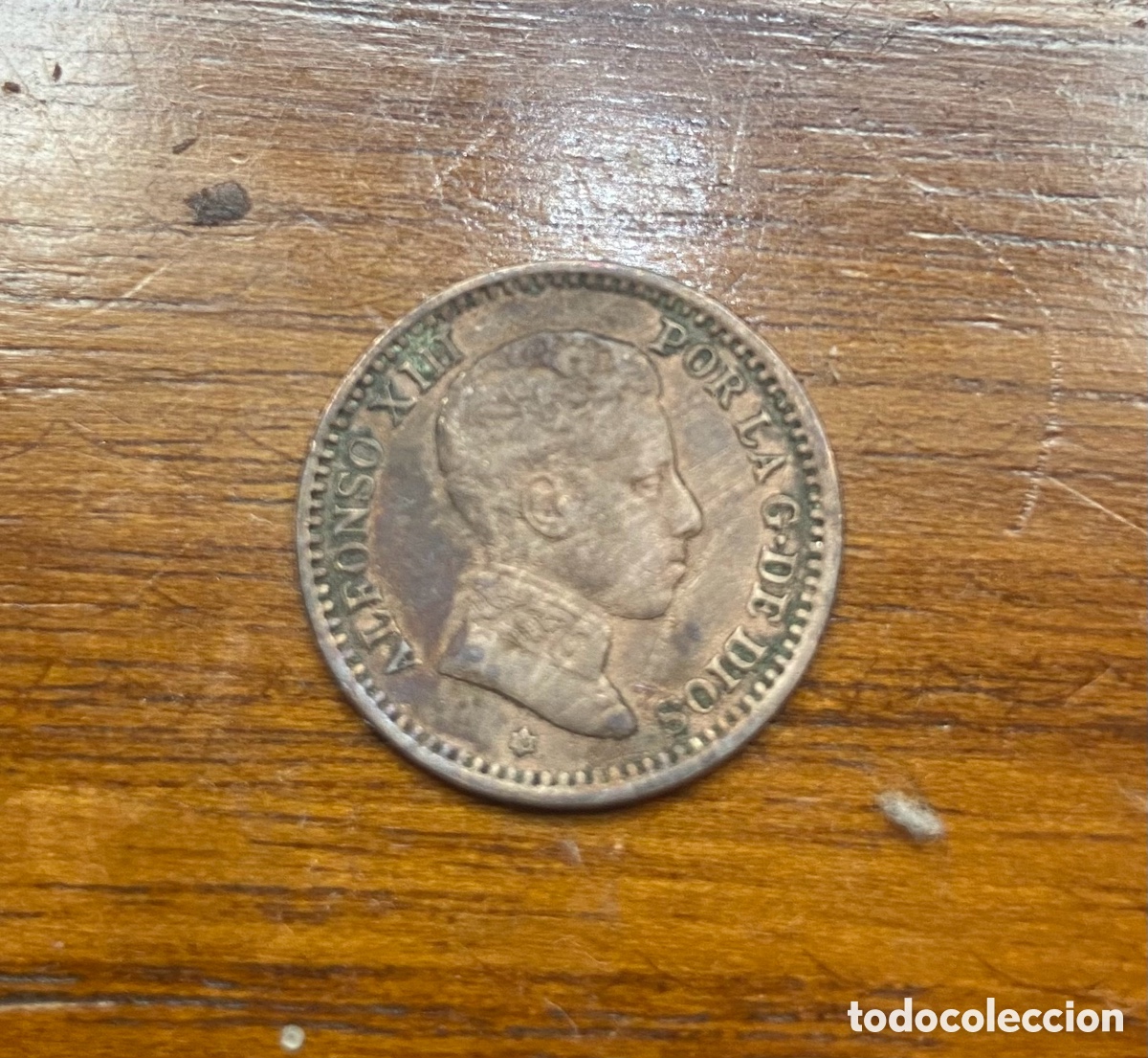 Monedas de Espa&ntilde;a: 7 Monedas de Espa&ntilde;a 2 c&eacute;ntimos del 1905 - Foto 1