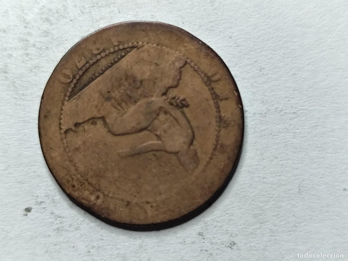 Monedas de Espa&ntilde;a: MONEDA 1870 10 CENTIMOS 100 PIEZAS EN KILO - Foto 1