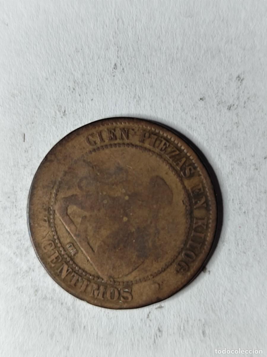 Monedas de Espa&ntilde;a: MONEDA 1870 10 CENTIMOS 100 PIEZAS EN KILO - Foto 3
