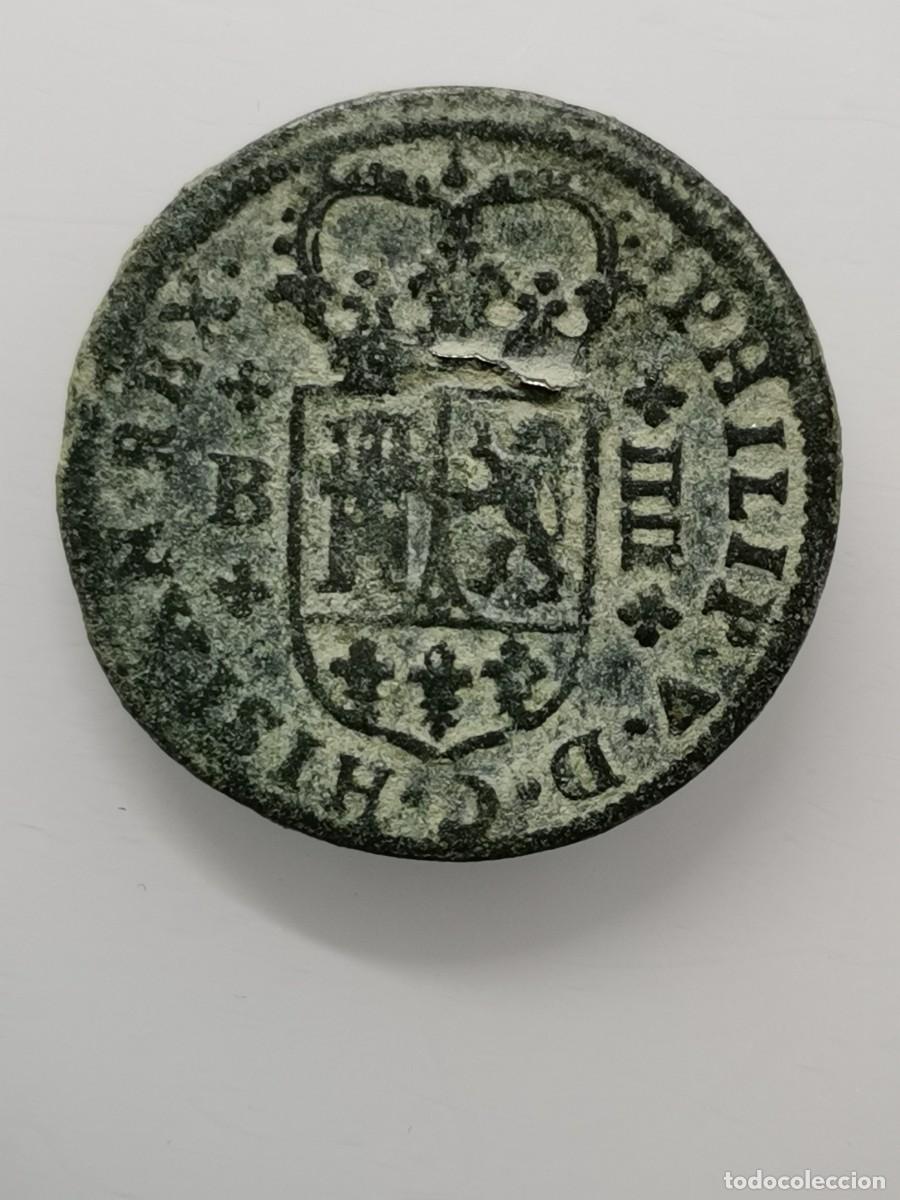 Monedas de Espa&ntilde;a: Felipe V Barcelona 4 Maraved&iacute;s 1720. - Foto 6