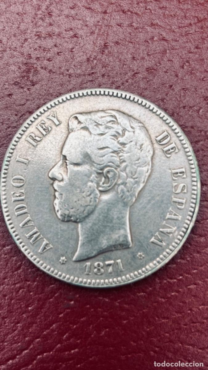 Monedas de Espa&ntilde;a: Moneda Amadeo I, 1871. - Foto 1