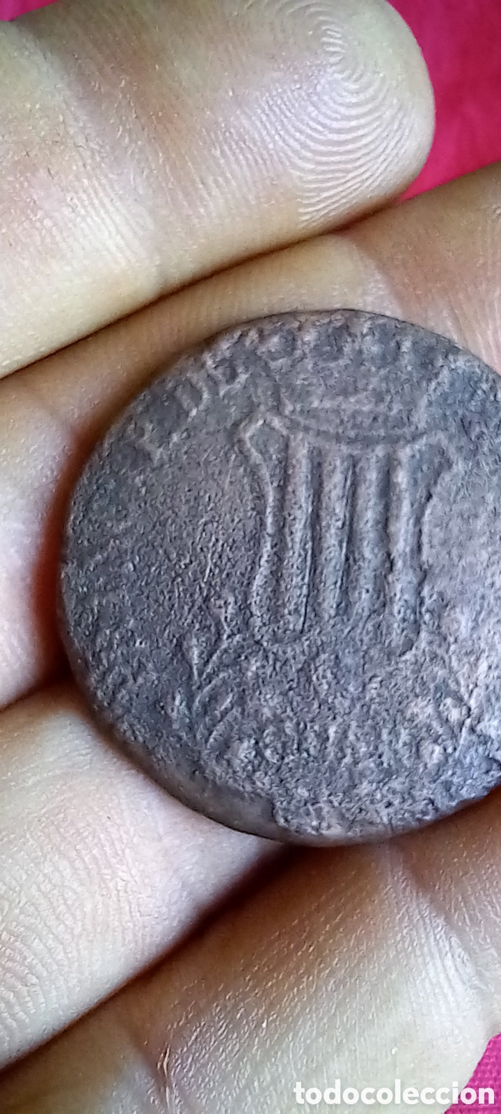 Monedas de Espa&ntilde;a: ANTIGUA MONEDA 6 CUARTOS CATALUNYA - Foto 2